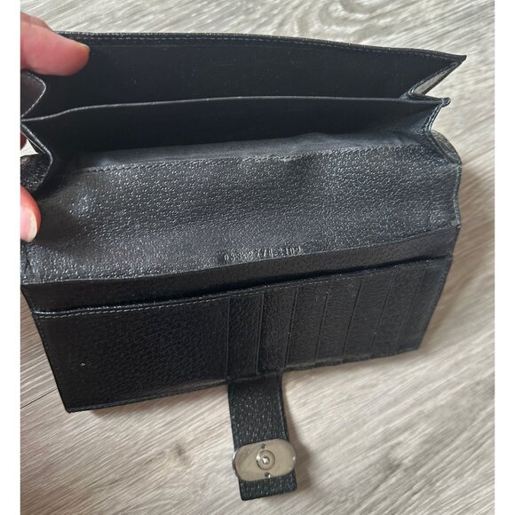 Gucci Black Nylon and Leather Long Wallet - Picture 11 of 12